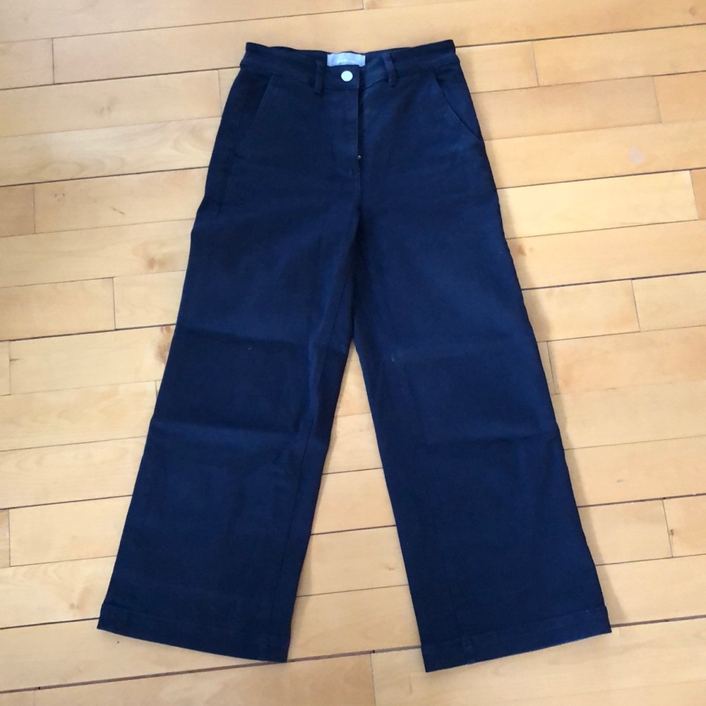 Everlane wide leg trousers